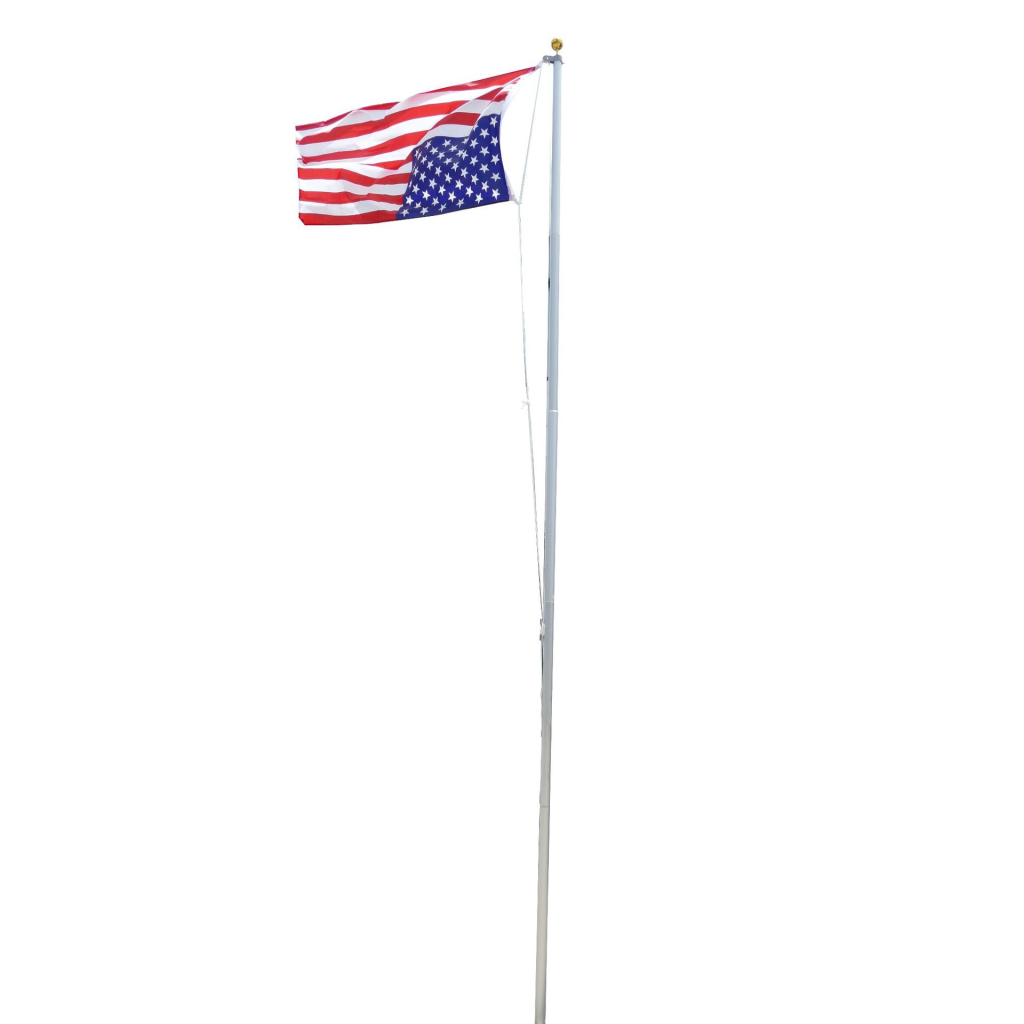 splicing outdoor flag poles